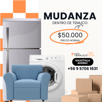 Mudanza Local Temuco sin ayudante